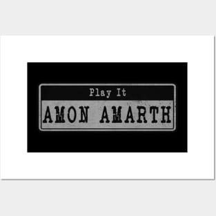 Amon Amarth // Vintage Fanart Tribute Posters and Art